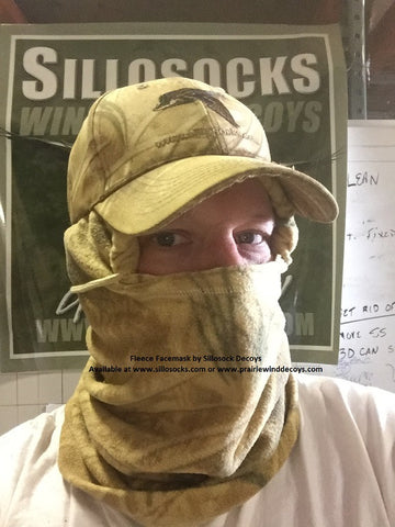 Fleece Facemask in Prairiehide